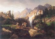 unknow artist Tatra Mountains oil painting on canvas
